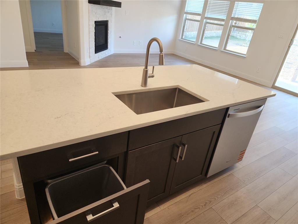 2433 Glacier Ridge Corinth, TX 76210 - Photo 16 of 40 a close view of sink and tap