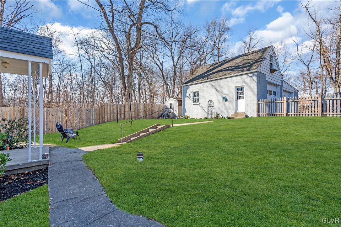 975 State Park Road Wind Gap, PA 18091 - Photo 14 of 17 a view of a house with a yard