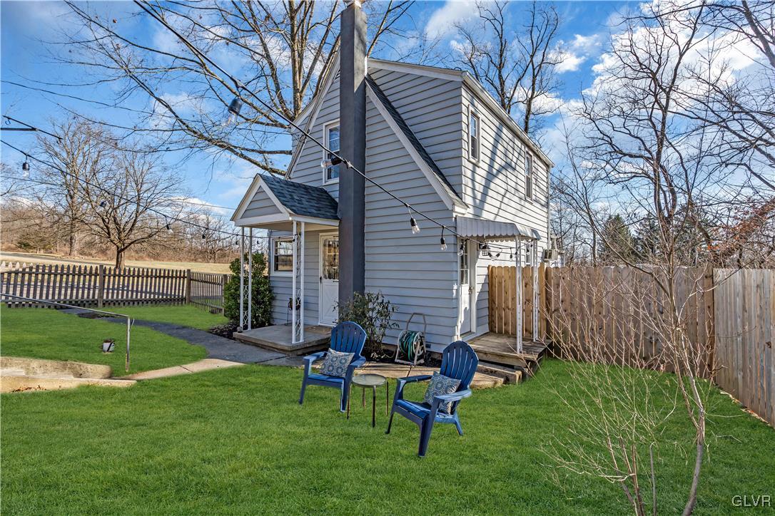 975 State Park Road Wind Gap, PA 18091 - Photo 16 of 17 a view of a house with backyard and a tree