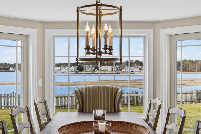 a view of a city from a lake