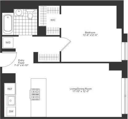 $6,595 | 500 West 30th Street, Unit PH2A | Chelsea