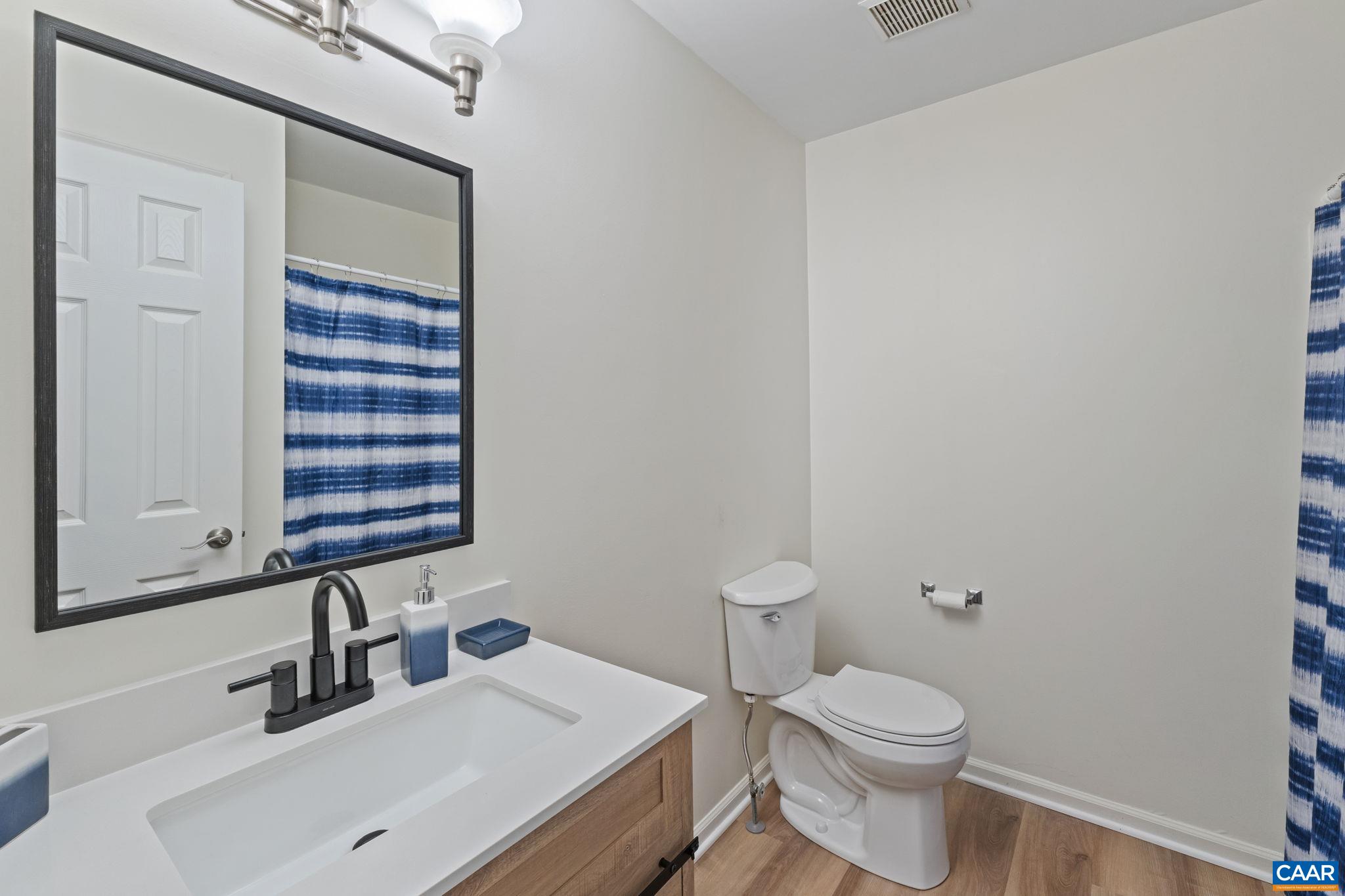 473 Larkspur Road Ruckersville, VA 22968 - Photo 16 of 28 a bathroom with a sink toilet and vanity