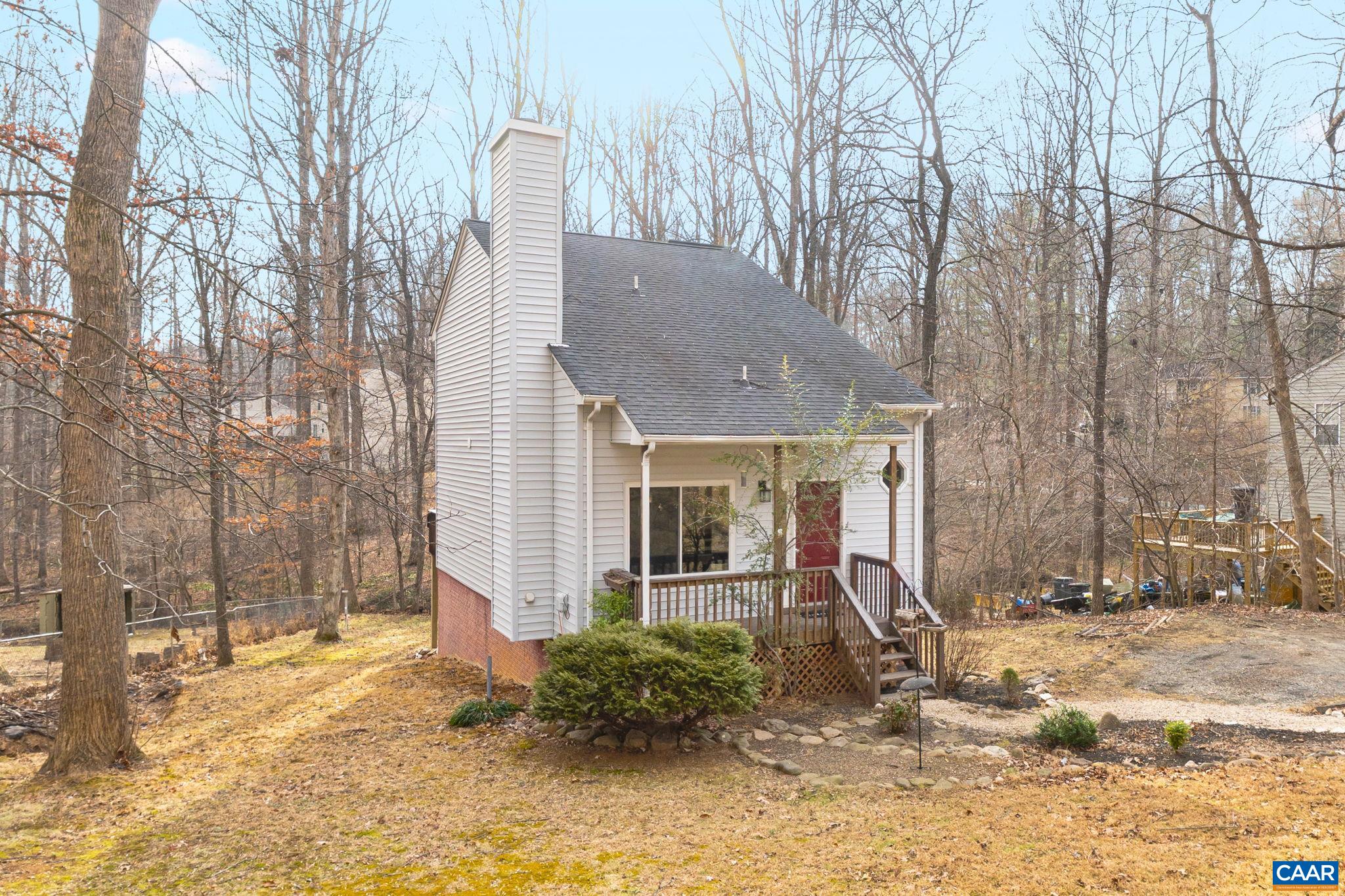 473 Larkspur Road Ruckersville, VA 22968 - Photo 24 of 28 a view of a house with snow on the road