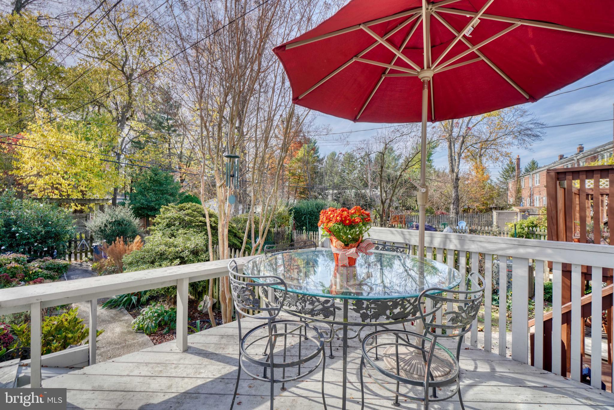 217 Gaywood Road Baltimore, MD 21212 - Photo 54 of 69 Beautiful view- Rear Deck