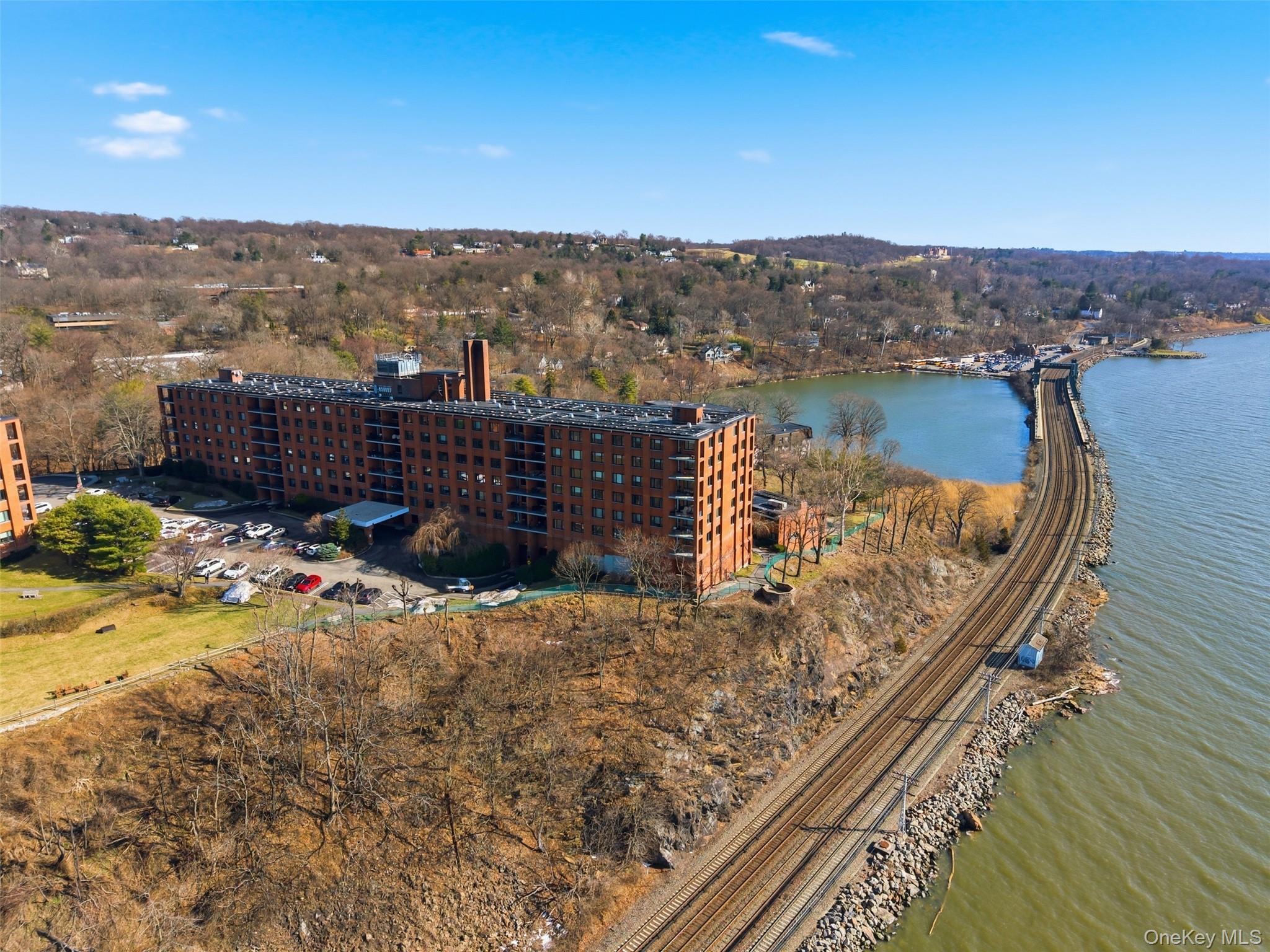 16 Rockledge Avenue, Unit 2C1 Ossining, NY 10562 - Photo 47 of 48 a view of a balcony with an ocean view