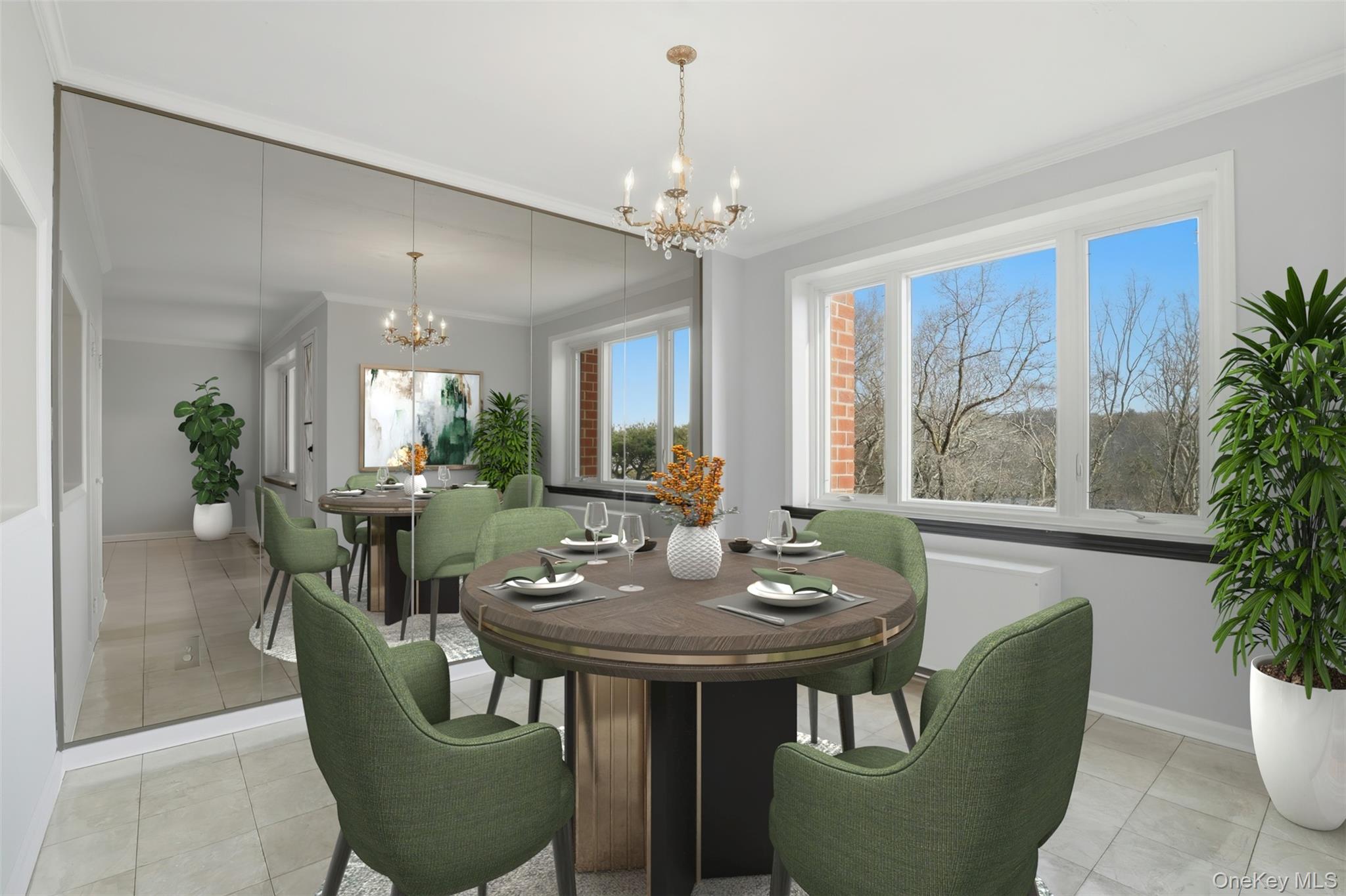 16 Rockledge Avenue, Unit 2C1 Ossining, NY 10562 - Photo 8 of 48 a view of a dining room with furniture window and wooden floor