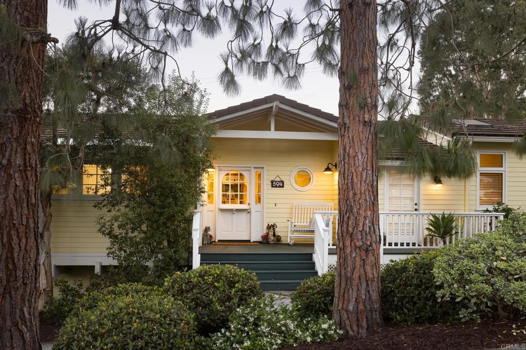 594 Rancho Santa Fe Road Encinitas, CA 92024 - Photo 4 of 47 a house view with a outdoor space