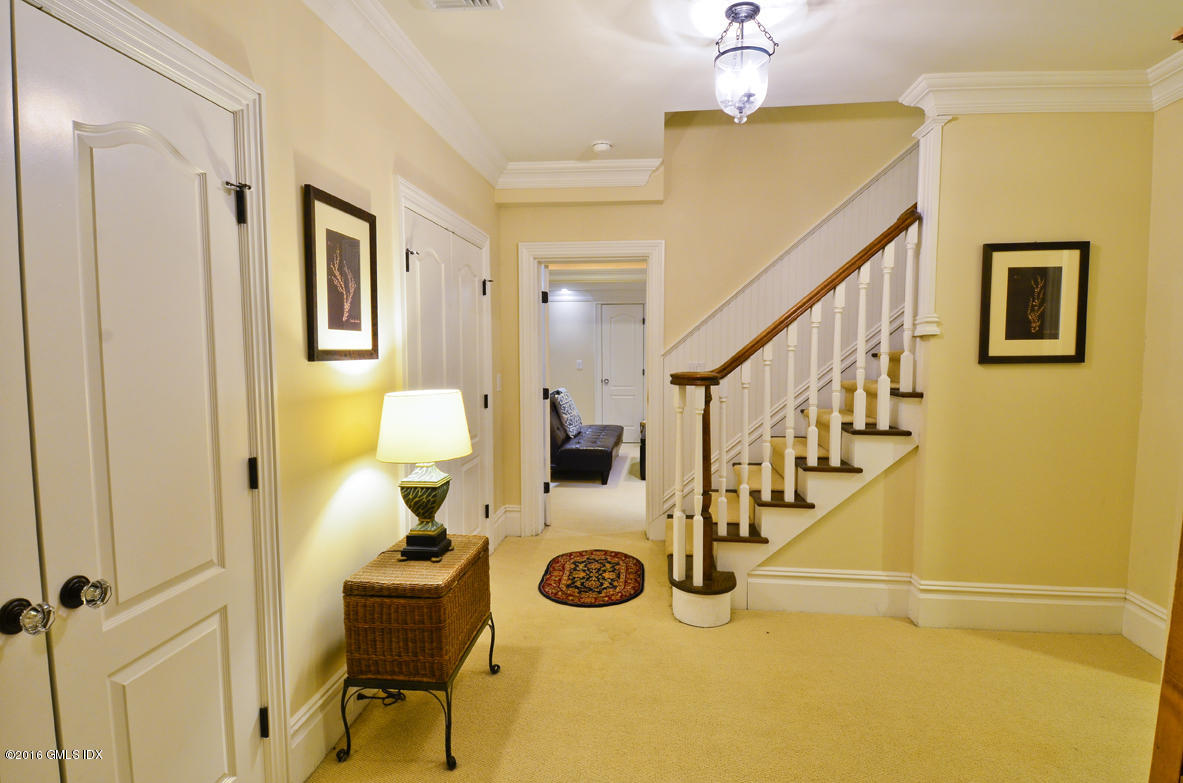 127 Shore Road Old Greenwich, CT 06870 - Photo 19 of 26 Lower level w high ceilings