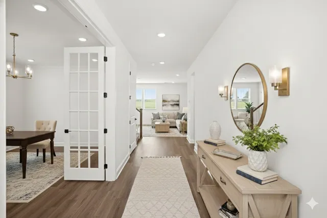 a very nice looking room with a large window