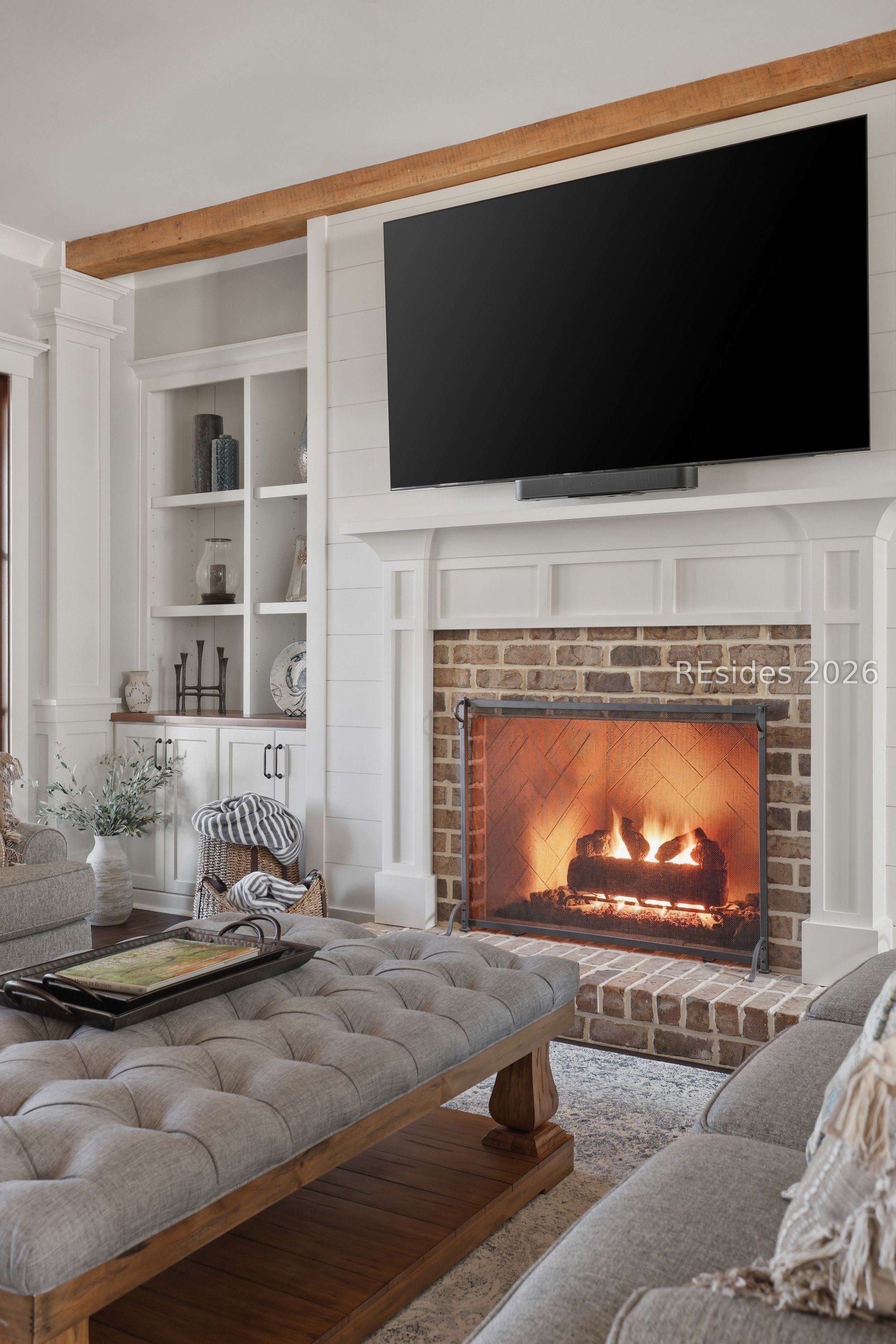 20 Fish Dancer Court Bluffton, SC 29910 - Photo 15 of 89 Gas/or wood-burning fireplace with brick surround.