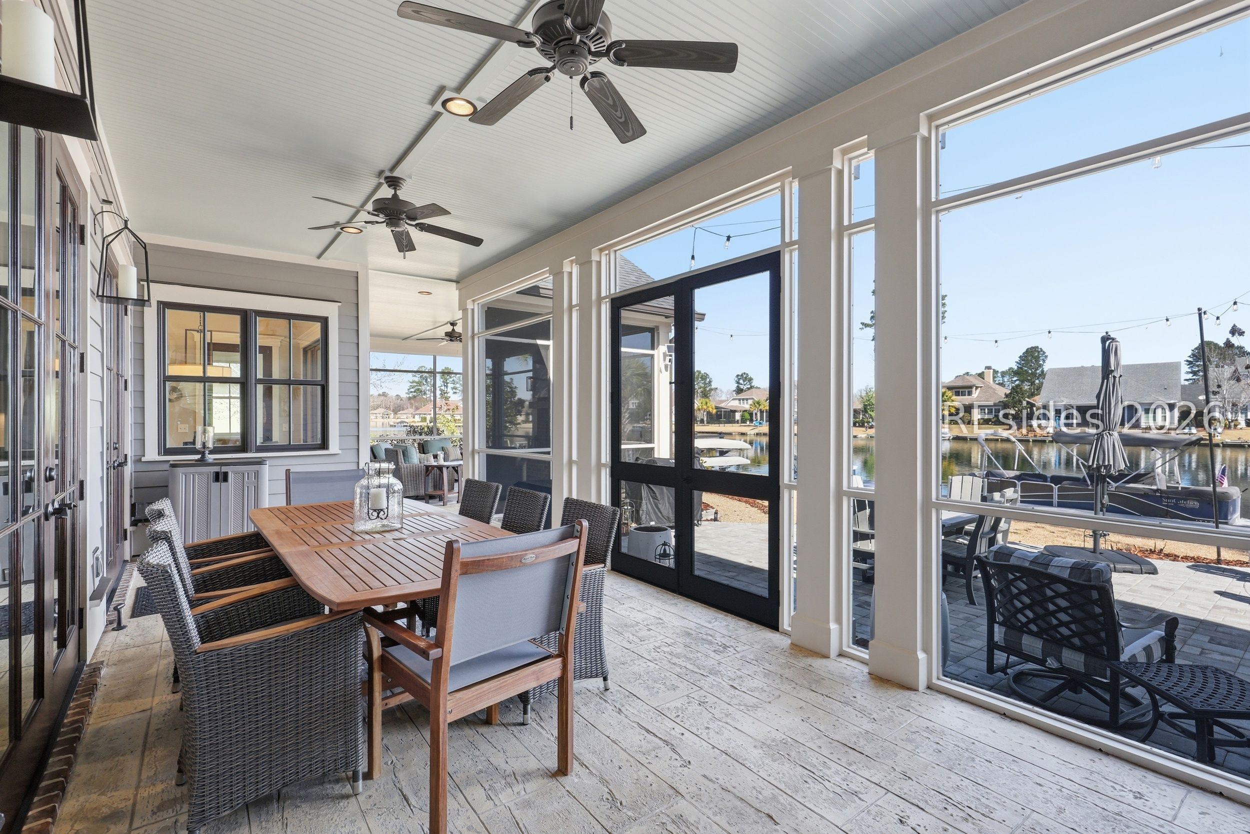 20 Fish Dancer Court Bluffton, SC 29910 - Photo 59 of 89 Dining area in the lanai