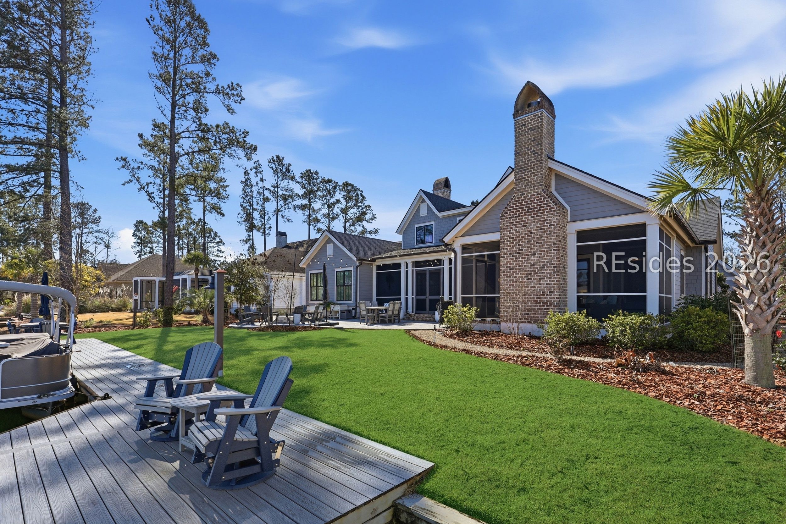 20 Fish Dancer Court Bluffton, SC 29910 - Photo 65 of 89 Rear view from your dock!