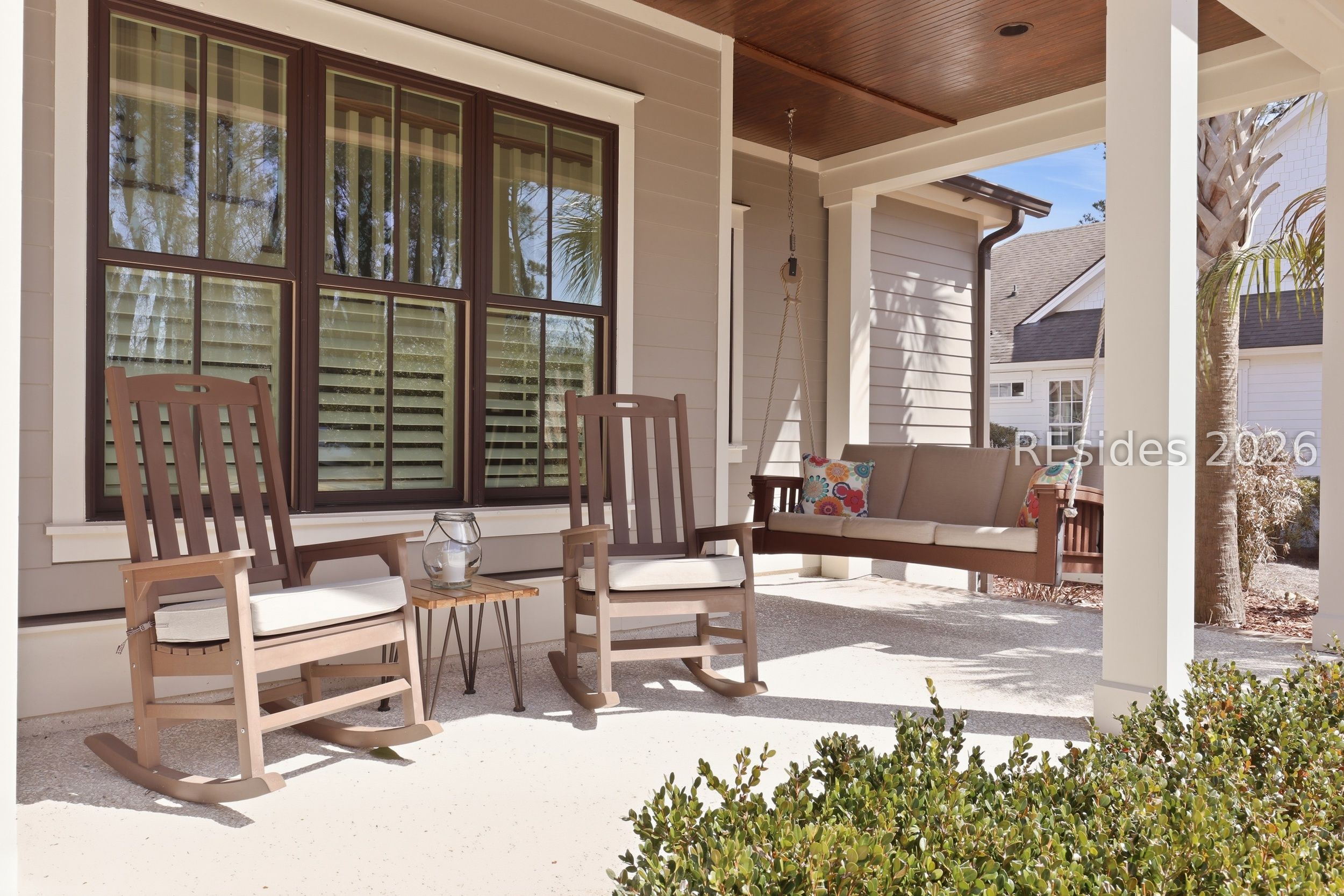 20 Fish Dancer Court Bluffton, SC 29910 - Photo 7 of 89 Front porch with swing.