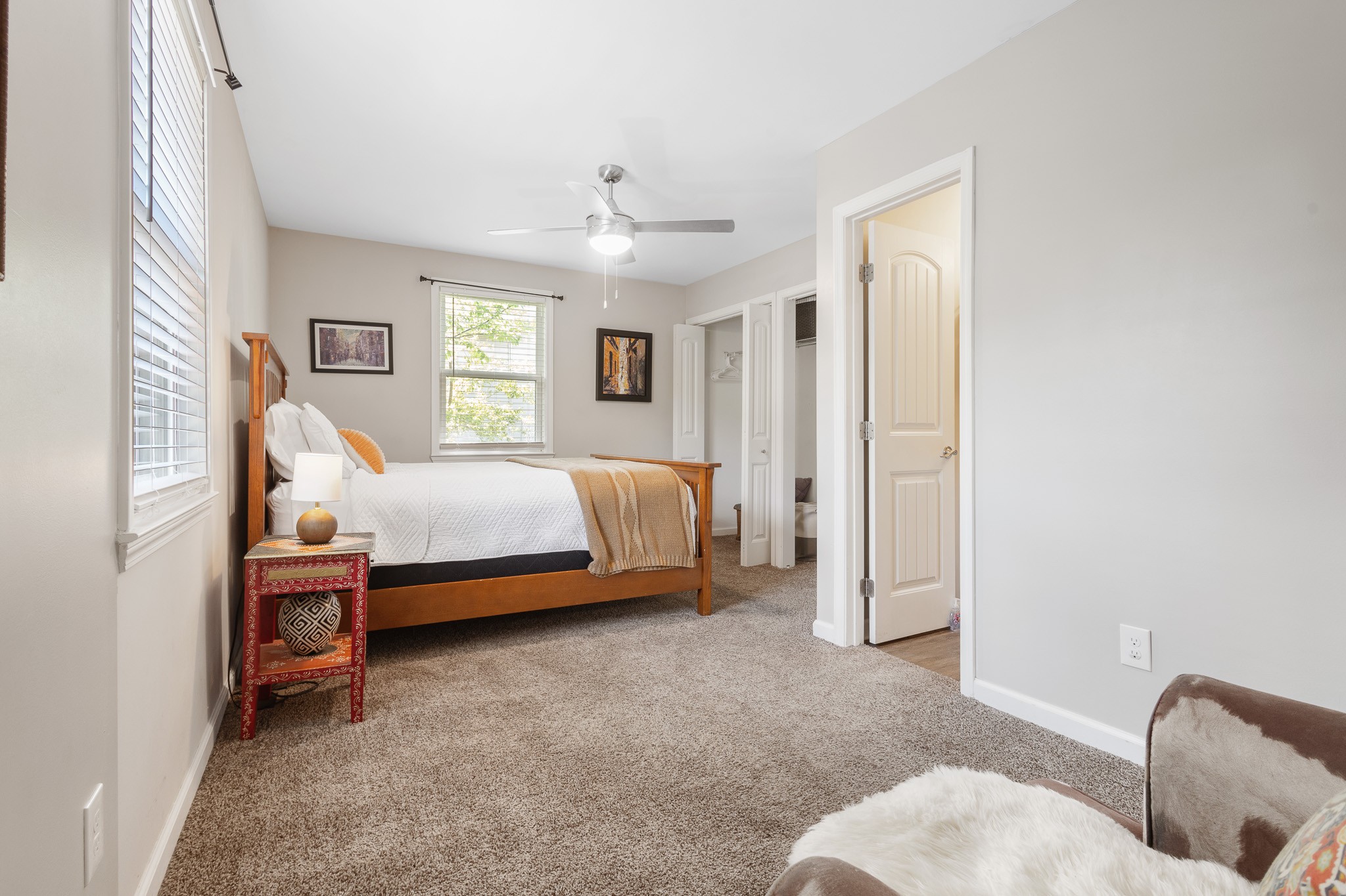 404 Elm Street Madison, TN 37115 - Photo 11 of 28 a bedroom with a bed and a window