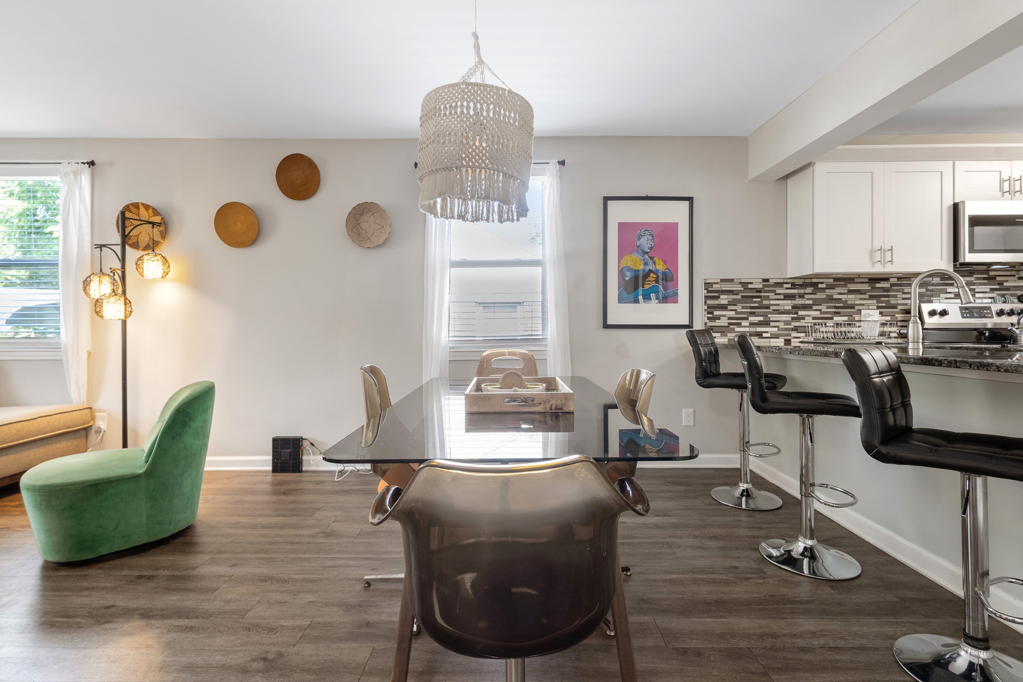 404 Elm Street Madison, TN 37115 - Photo 7 of 28 a living room with furniture and a wooden floor