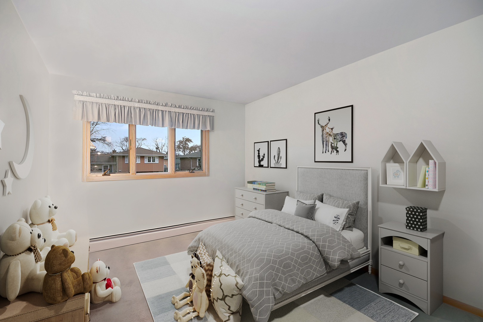 6508 Cedar Road Oak Forest, IL 60452 - Photo 12 of 27 a bedroom with a bed and a window