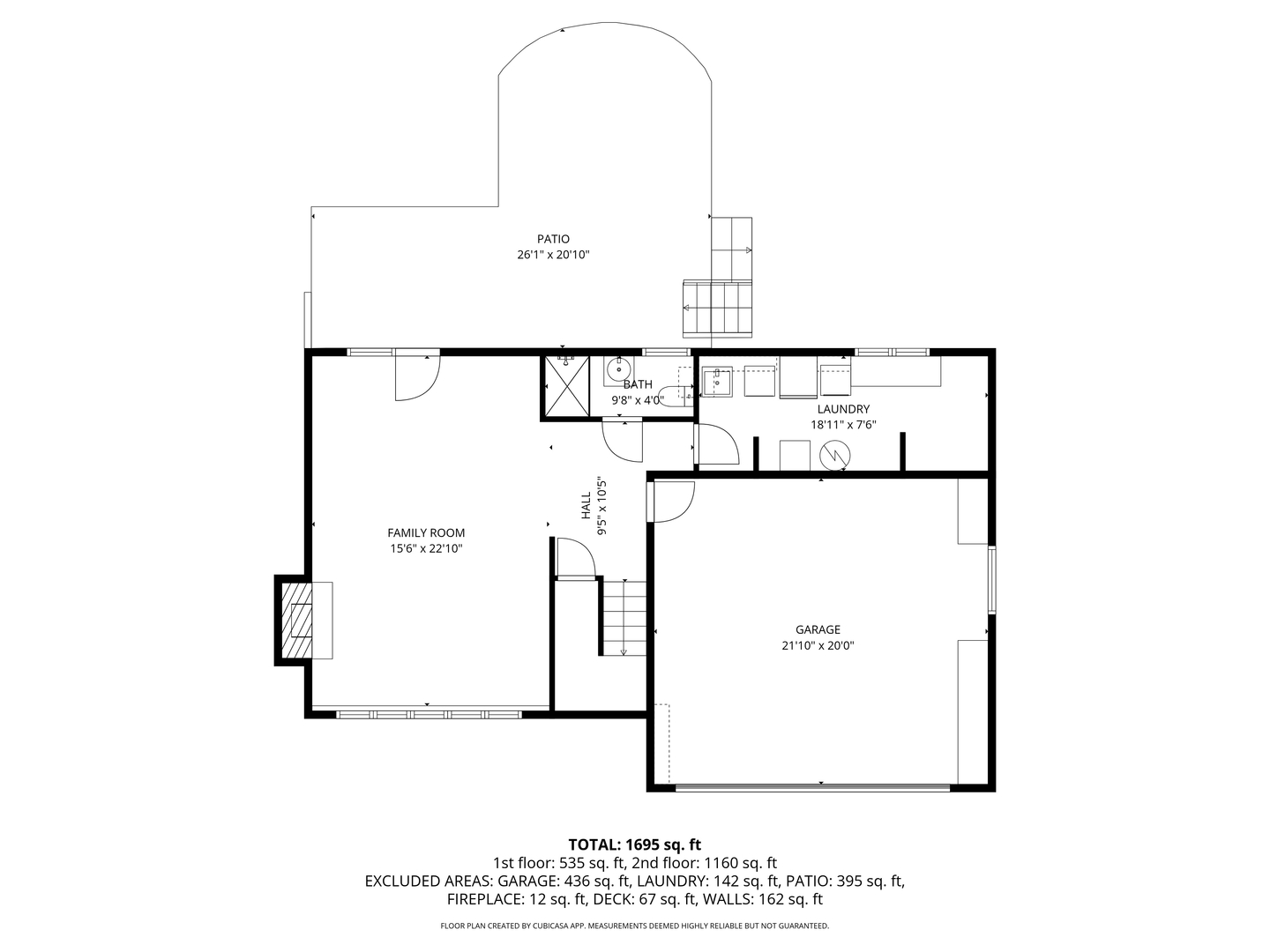 6508 Cedar Road Oak Forest, IL 60452 - Photo 26 of 27 a picture of a floor plan