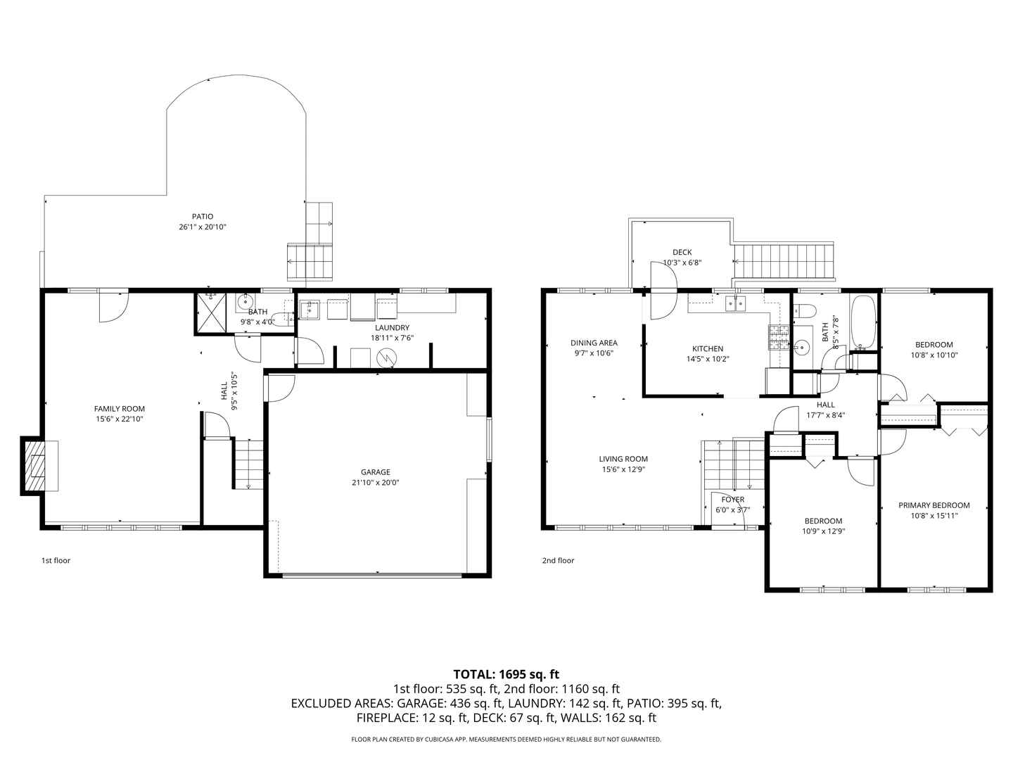 6508 Cedar Road Oak Forest, IL 60452 - Photo 27 of 27 a picture of a floor plan
