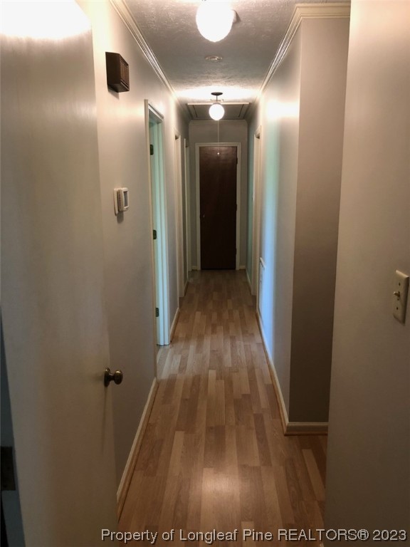 846 Bee Gee Road Lumberton, NC 28358 - Photo 28 of 42 a view of hallway with wooden floor