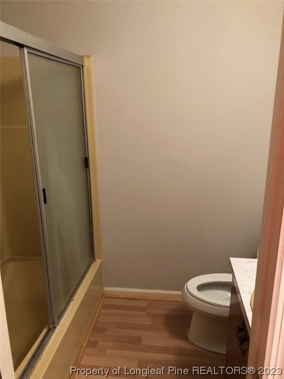 846 Bee Gee Road Lumberton, NC 28358 - Photo 40 of 42 a white toilet sitting next to a shower