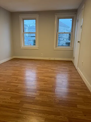 wooden floor in an empty room