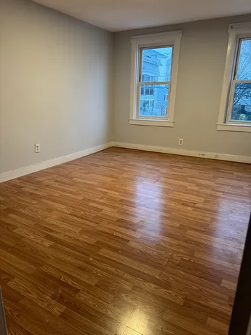 wooden floor in an empty room