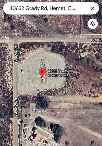 $85,000 | 40632 Grady Road, Hemet, CA 92544