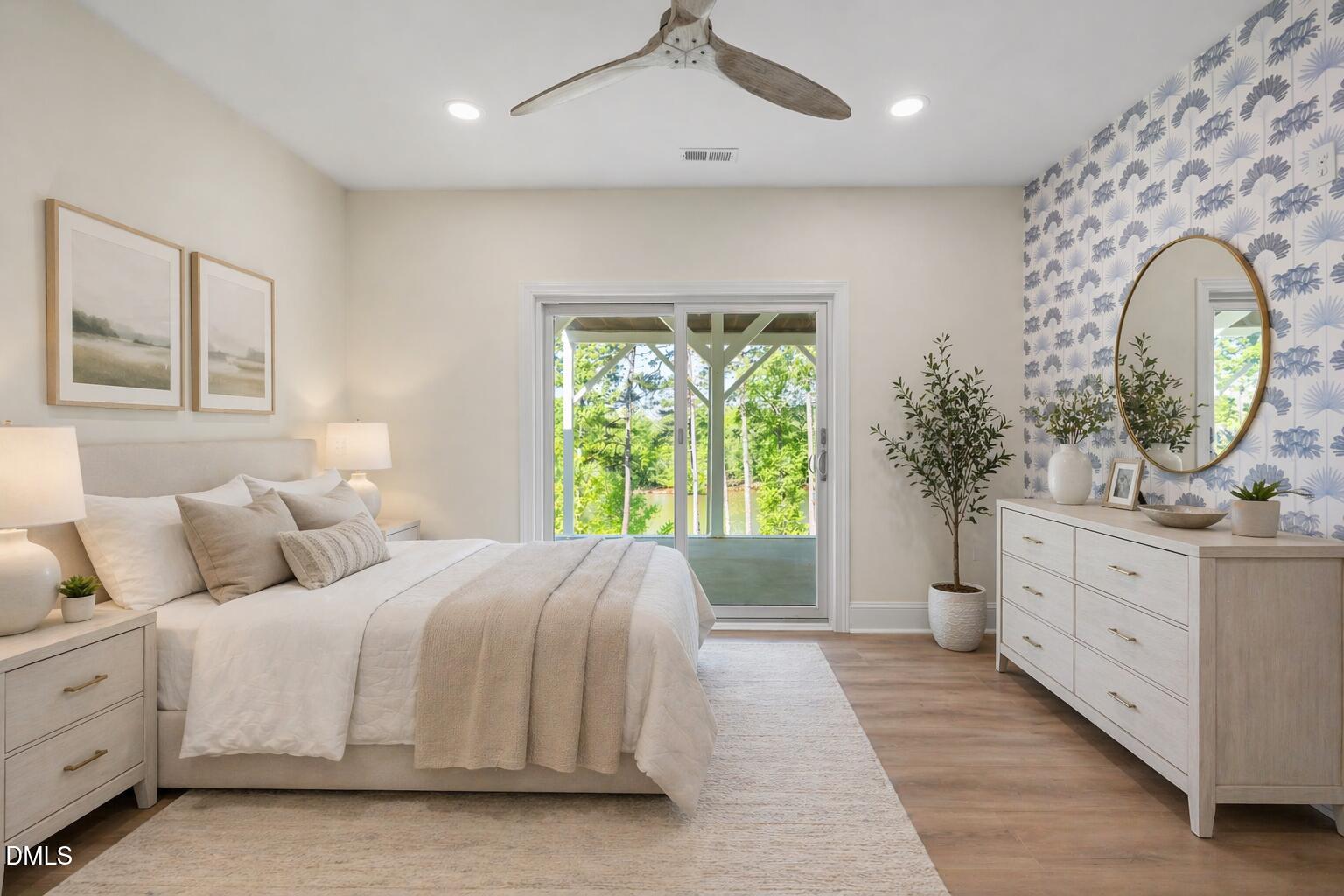 312 Victor Williford Road Roxboro, NC 27574 - Photo 53 of 76 staged bedroom downstairs