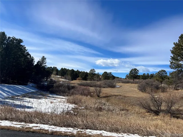 a sign that is sitting in the middle of a forest