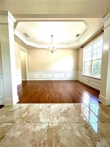 a view of a indoor pool