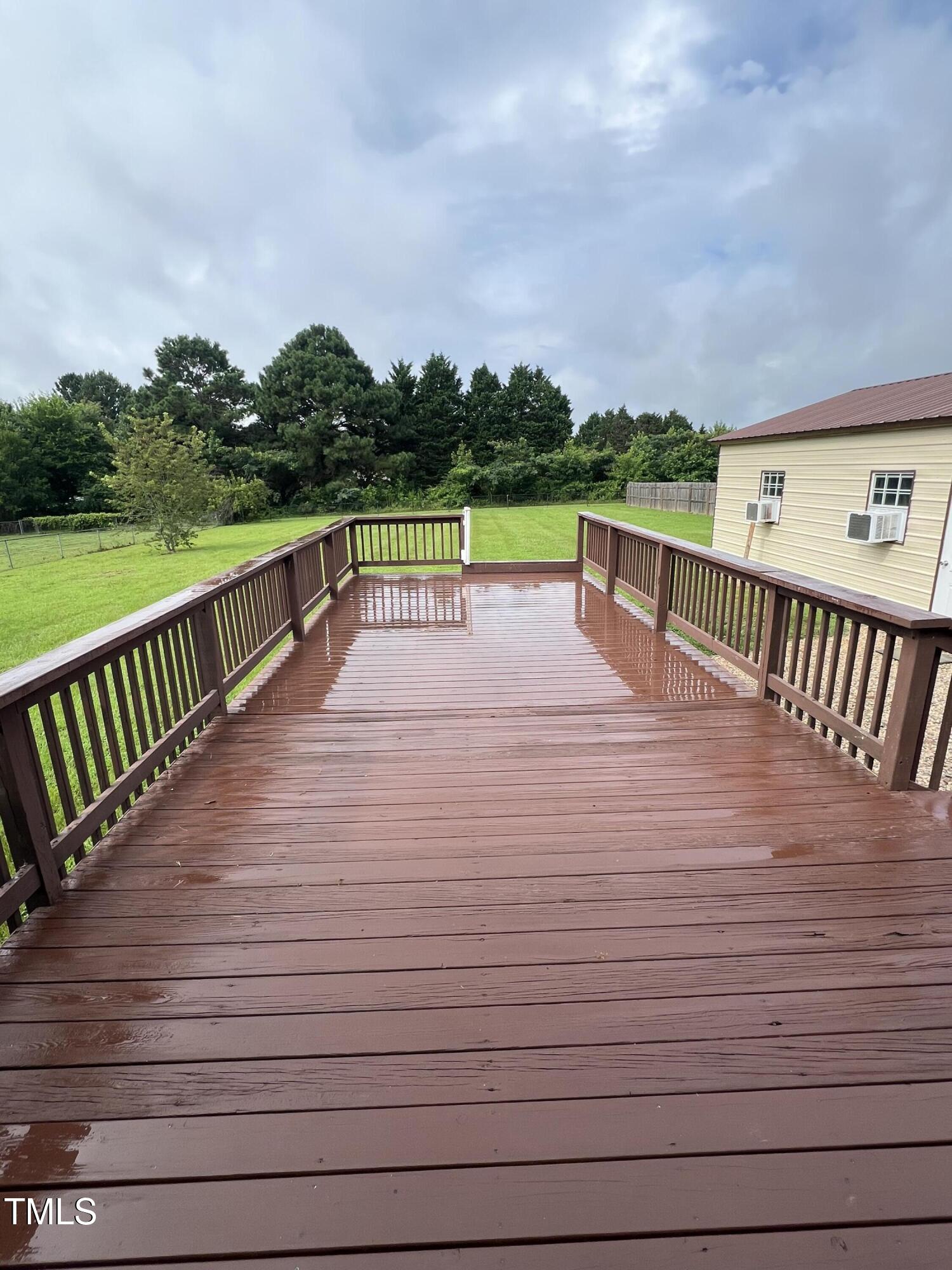 125 Old Halifax Road Louisburg, NC 27549 - Photo 12 of 17 Back Deck