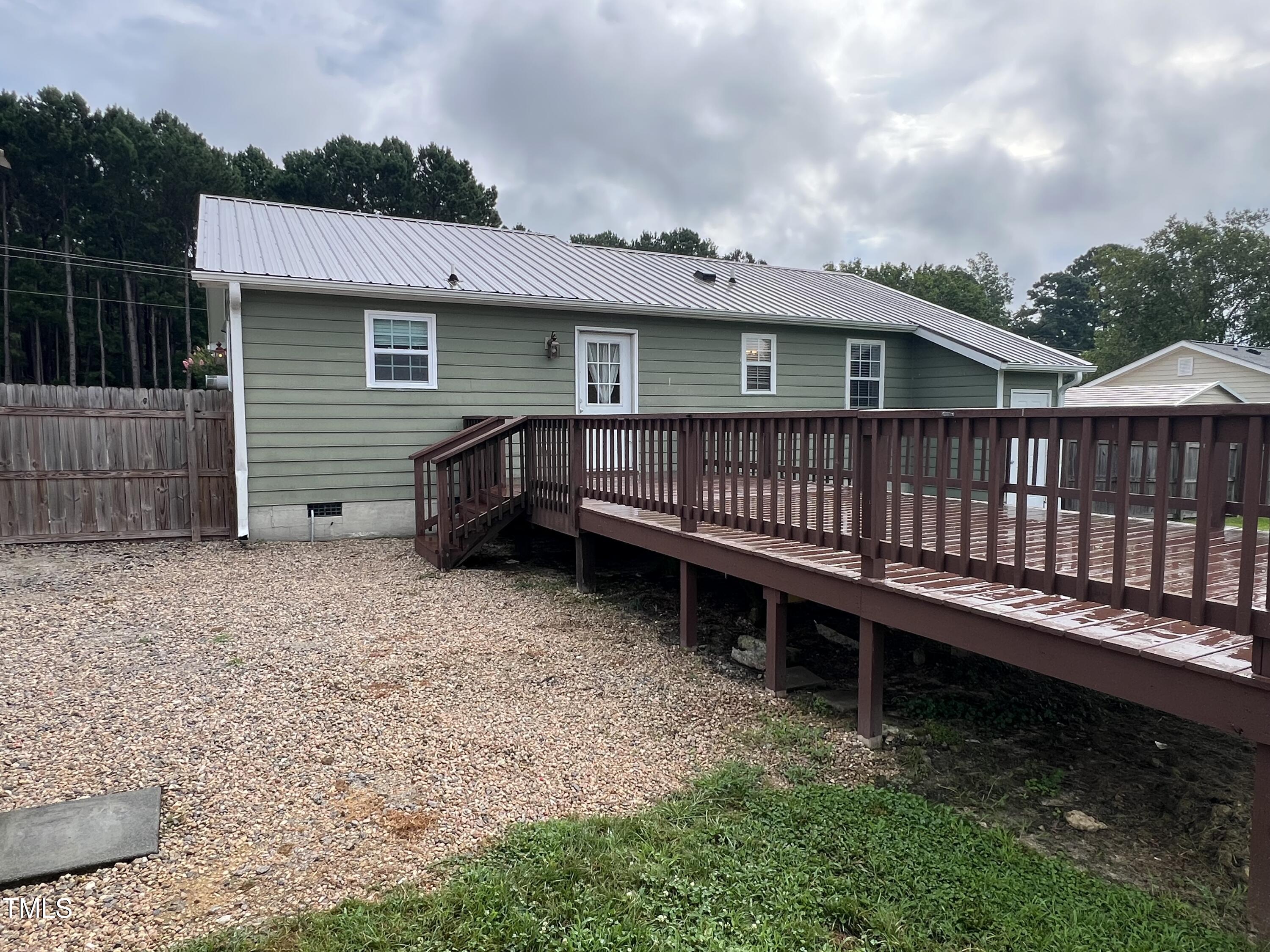 125 Old Halifax Road Louisburg, NC 27549 - Photo 13 of 17 Back Deck