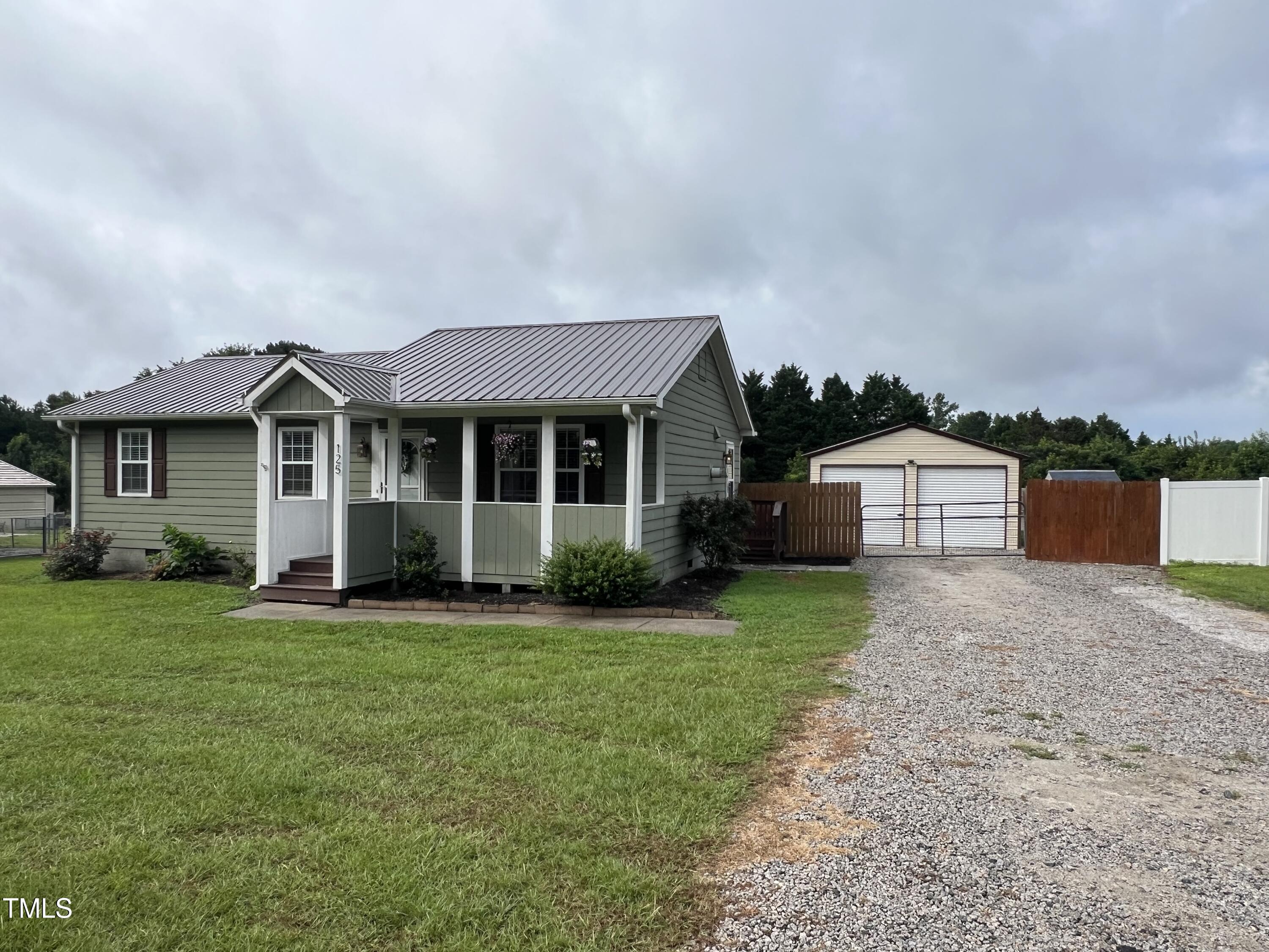 125 Old Halifax Road Louisburg, NC 27549 - Photo 2 of 17 Driveway