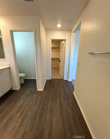a view of bathroom with a sink and a toilet