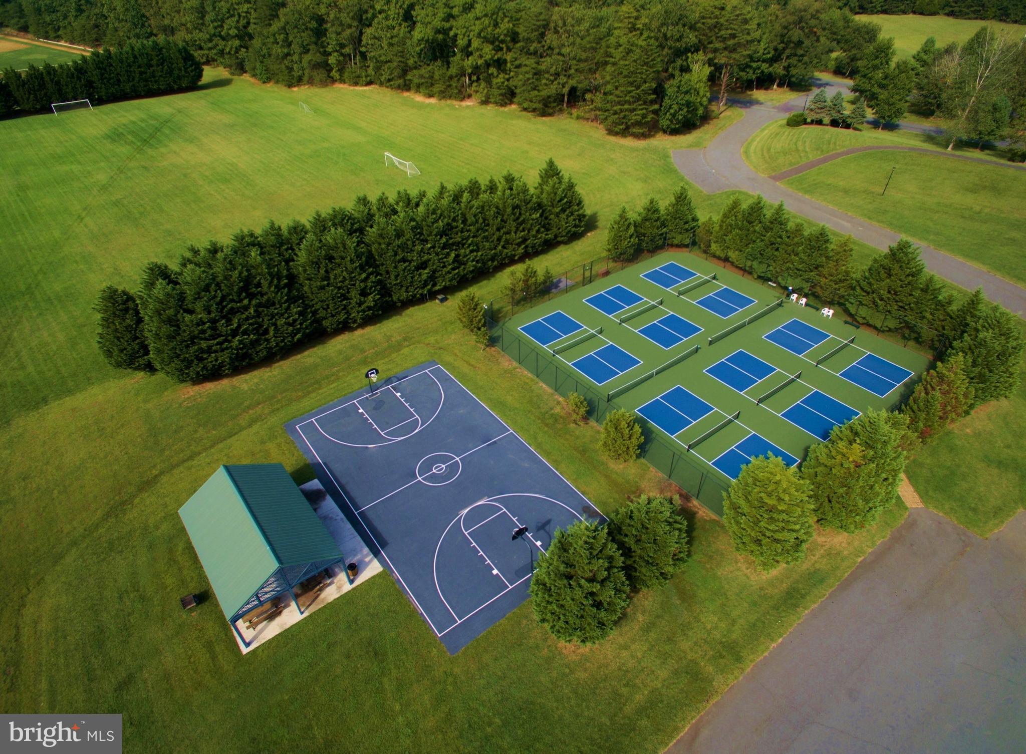11708 Eagle Ridge Drive Spotsylvania, VA 22551 - Photo 57 of 75 an aerial view of a house with garden space and street view