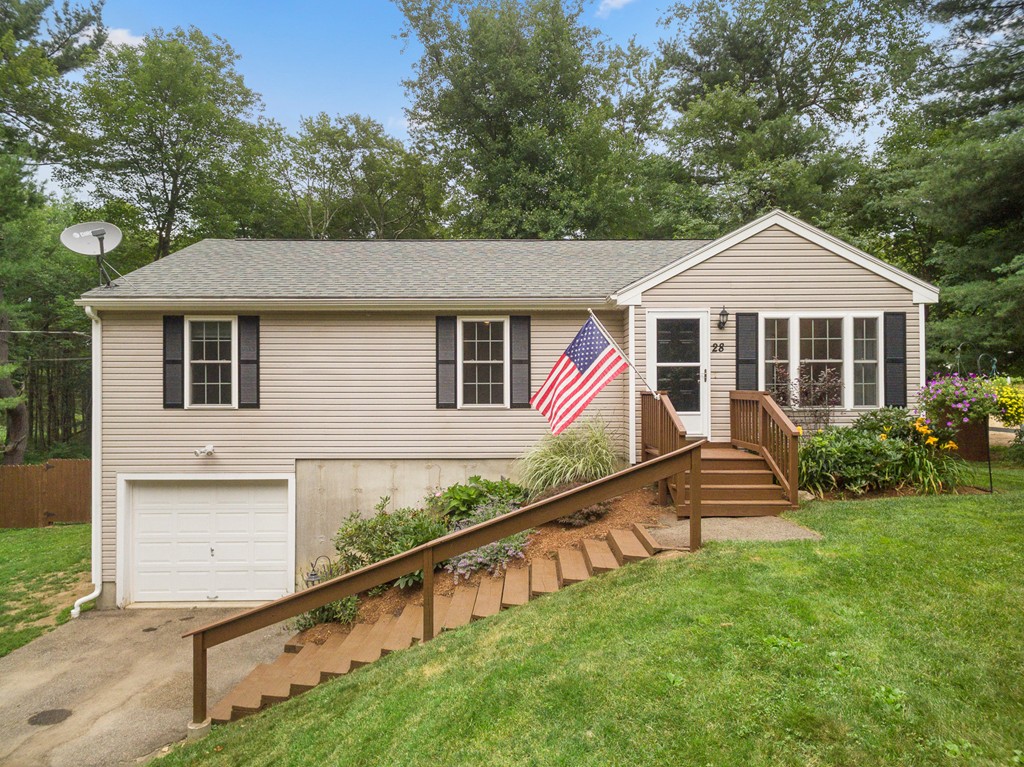 28 Mill Road North Brookfield, MA 01535 - Photo 29 of 29 a view of a house with backyard and garden