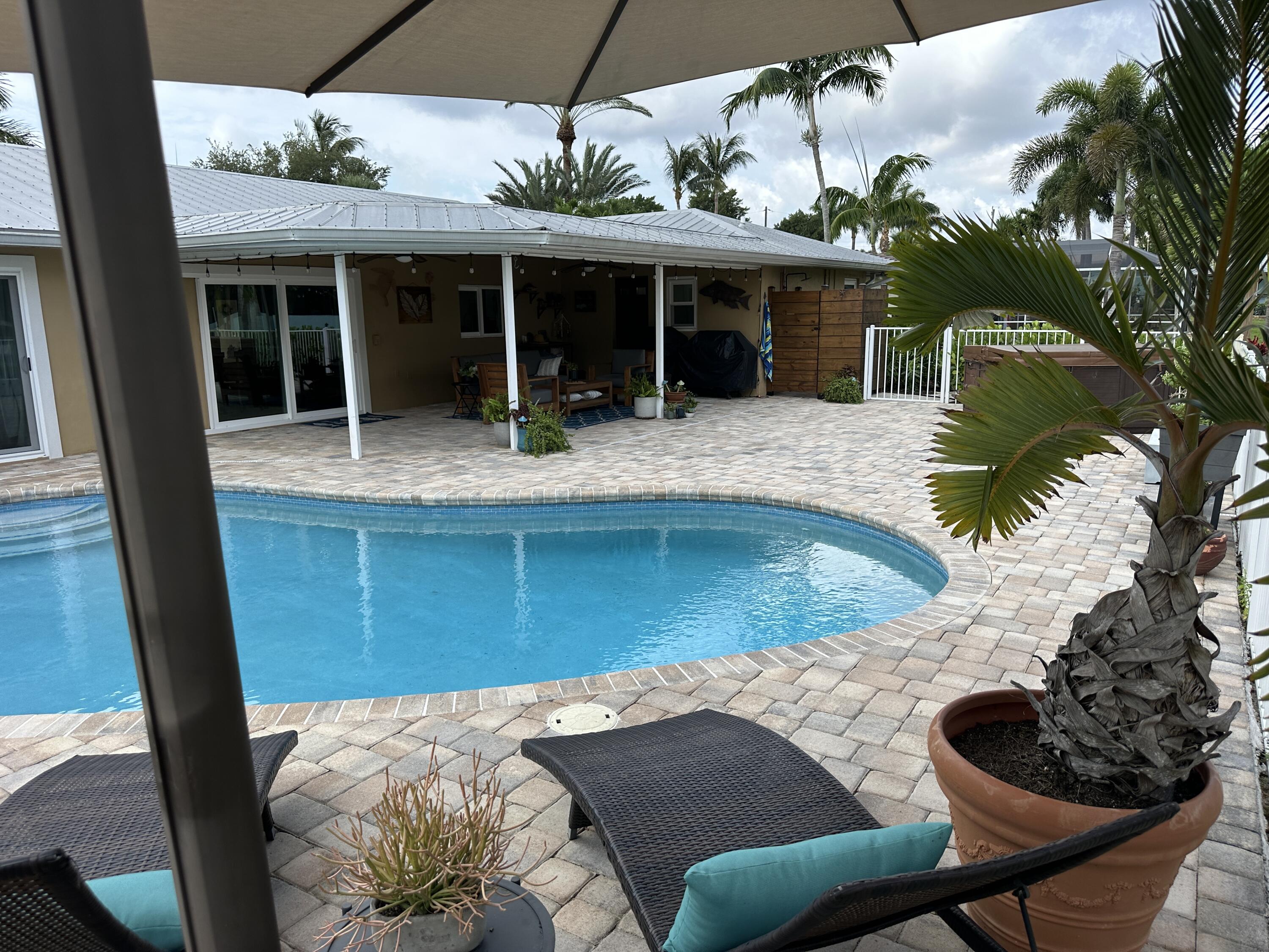 2653 Northwest S Shore Road Stuart, FL 34994 - Photo 4 of 81 Pool deck