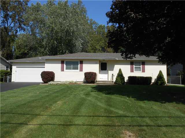 1180 Hinchey Road Gates, NY 14624 - Photo 1 of 1 Exterior Front. Vinyl siding and newer roof.
