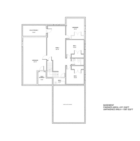 3322 250 S Street Vernal, UT 84078 - Photo 37 of 37 Floor plan