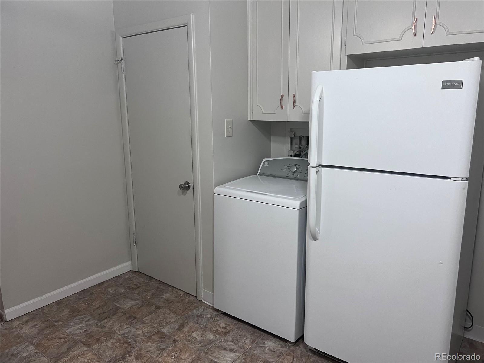 Undisclosed Address Denver, CO 80210 - Photo 20 of 31 a white refrigerator freezer sitting in a kitchen