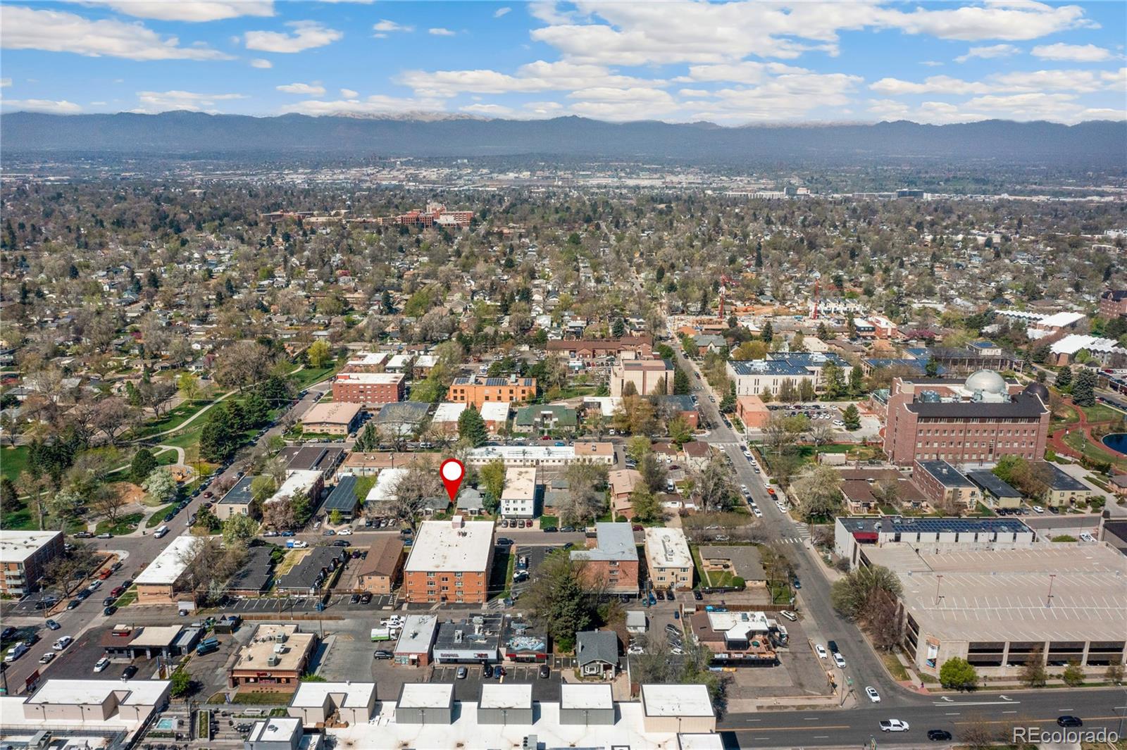 Undisclosed Address Denver, CO 80210 - Photo 27 of 31 an aerial view of a city