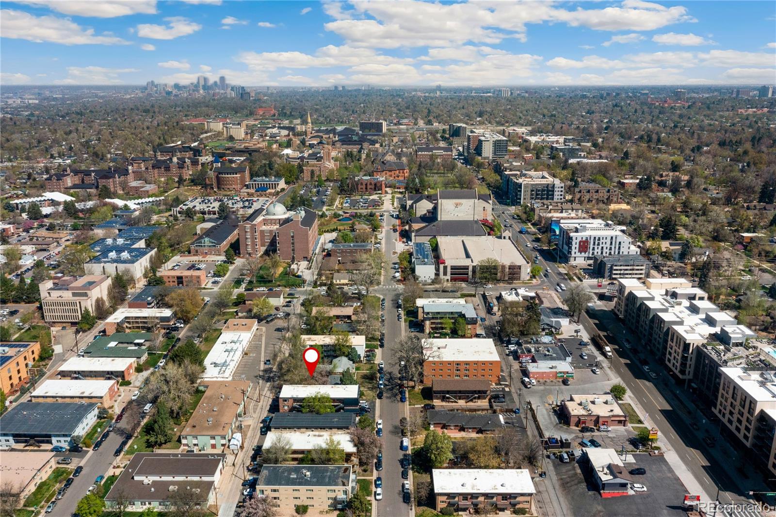 Undisclosed Address Denver, CO 80210 - Photo 30 of 31 an aerial view of city
