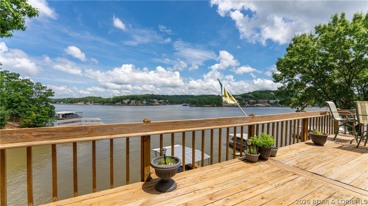 108 River Wood Road Camdenton, MO 65020 - Photo 7 of 32 Huge Open Deck with panoramic views in Linn Creek