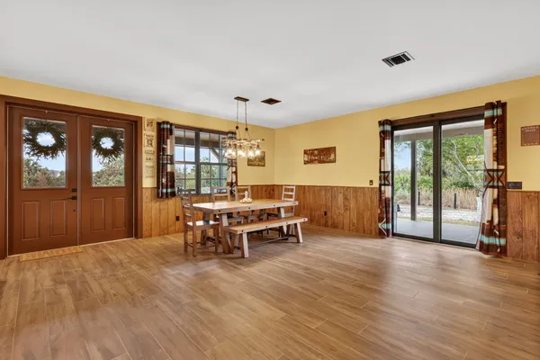 a view of a livingroom with furniture and window