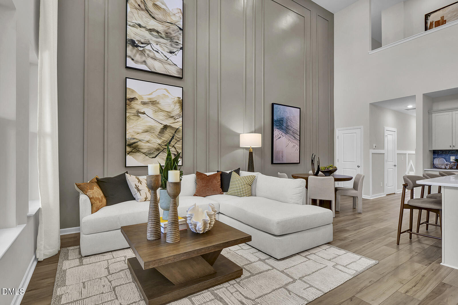 1101 Bell Heather Road, Unit 1 Durham, NC 27703 - Photo 30 of 39 MODEL Great Room -Grand Park