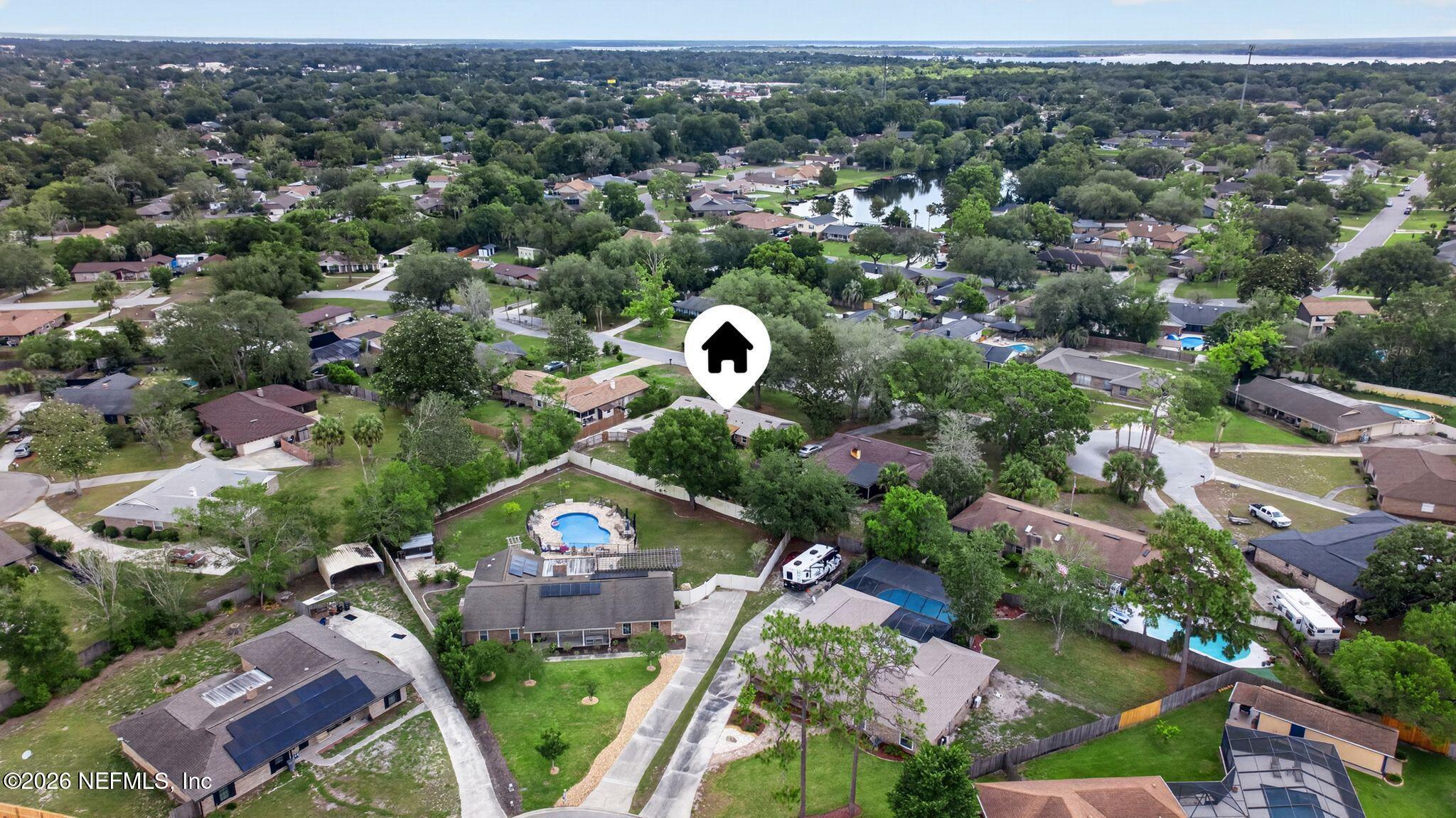 138 Ridgefield Court Orange Park, FL 32065 - Photo 63 of 64 an aerial view of multiple house