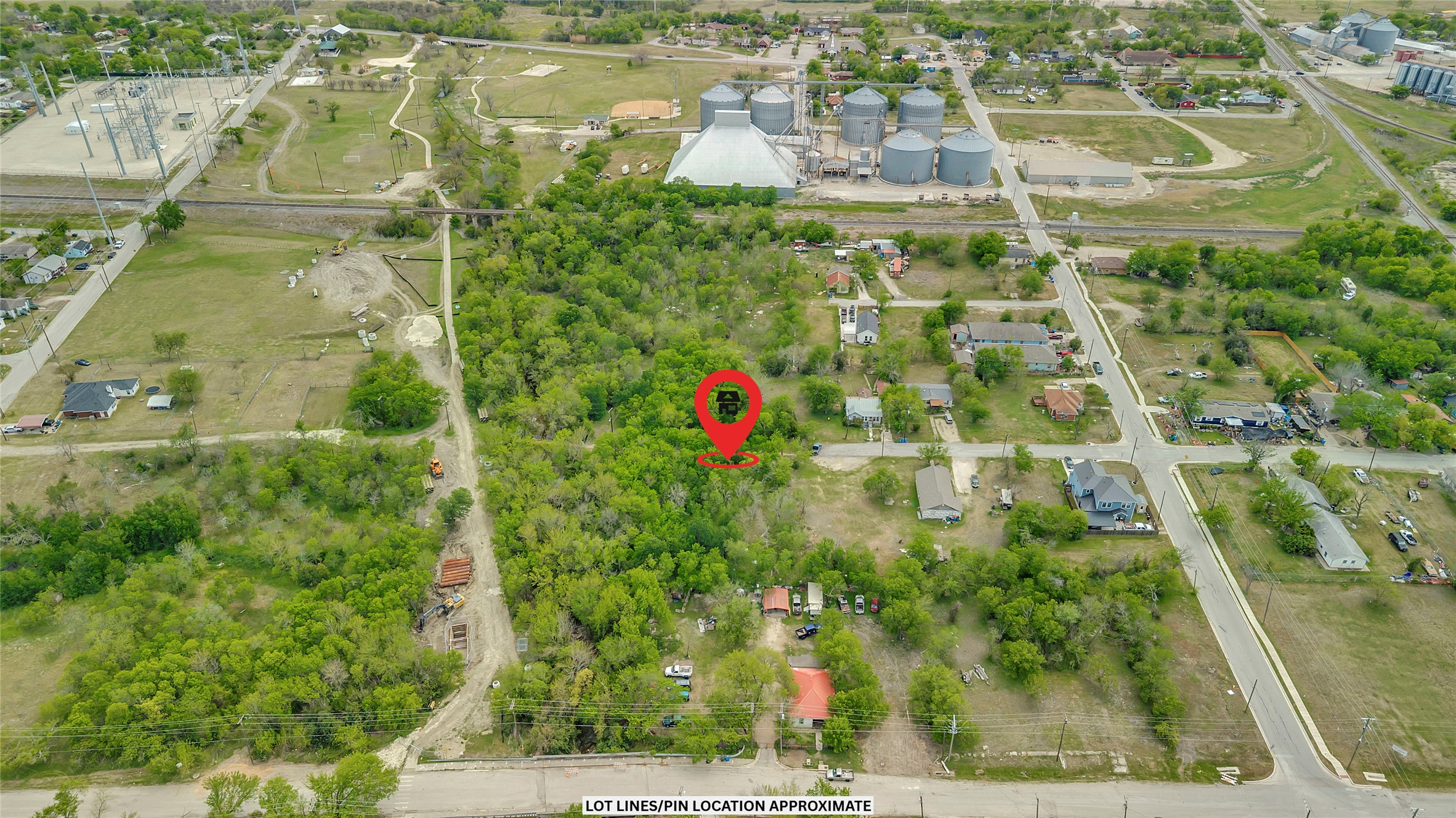 Tbd 2nd Street Taylor, TX 76574 - Photo 3 of 8 an aerial view of residential houses with outdoor space and trees