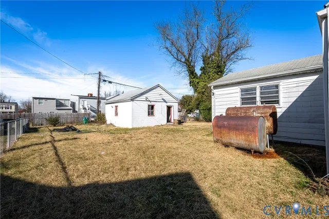 a view of a house with a patio