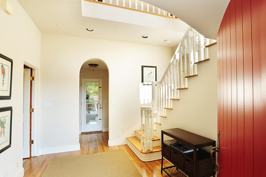 1736 Lasuen Road Santa Barbara, CA 93103 - Photo 3 of 17 a view of entryway with livingroom and furniture