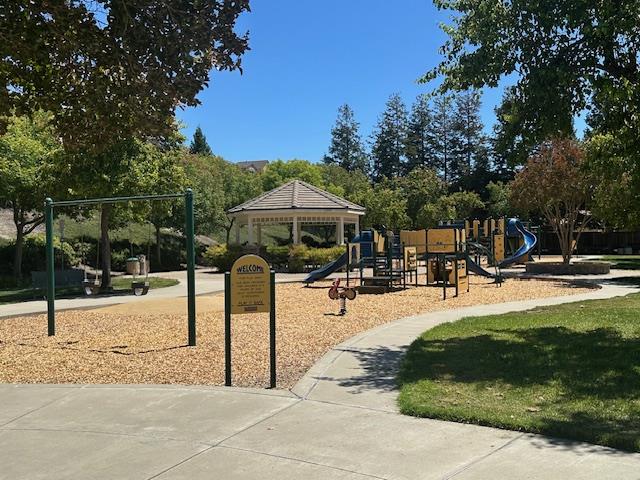 6130 Yardley Lane San Ramon, CA 94582 - Photo 38 of 46 a view of a swimming pool with a patio